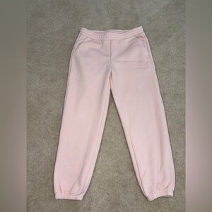 Parke Fleece Jogger Sweatpants Pink